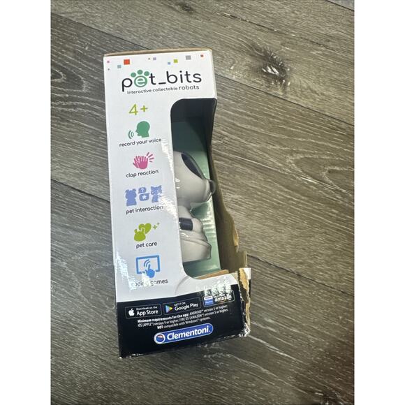 Clementoni Pet Bits Interactive Coding Robot STEM For Kids 4+ Panda Bear Bit - Picture 5 of 7